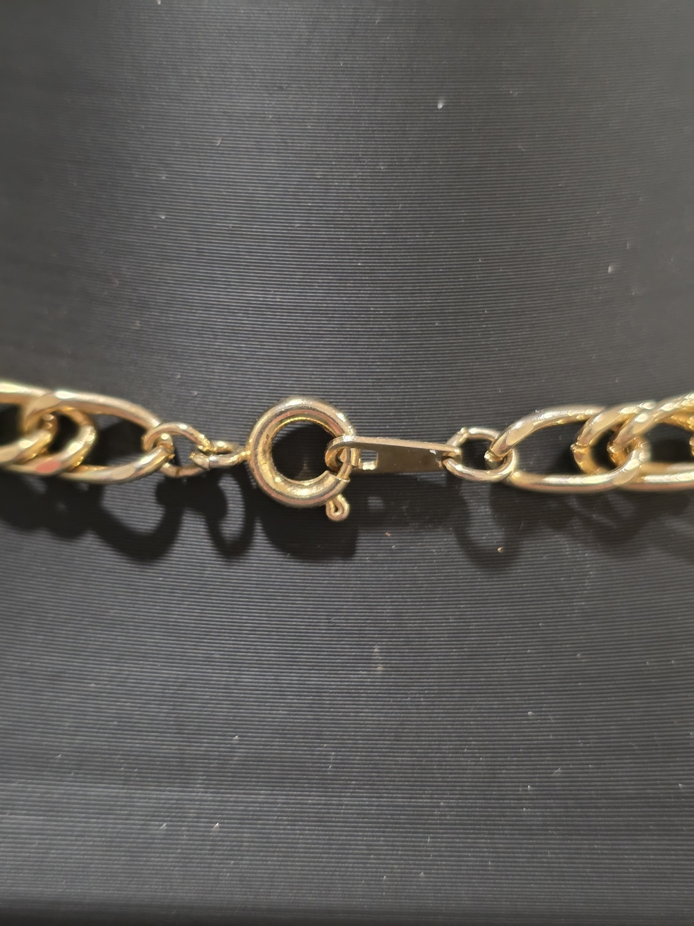 Vintage Gold-Tone Chain Necklace -Marked "Korea" - Picture 5 of 7